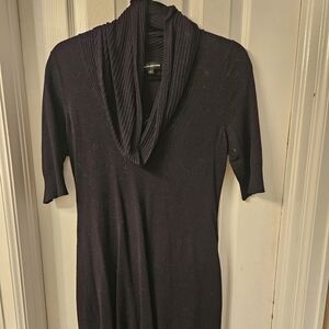 Elegant Black Knit Dress